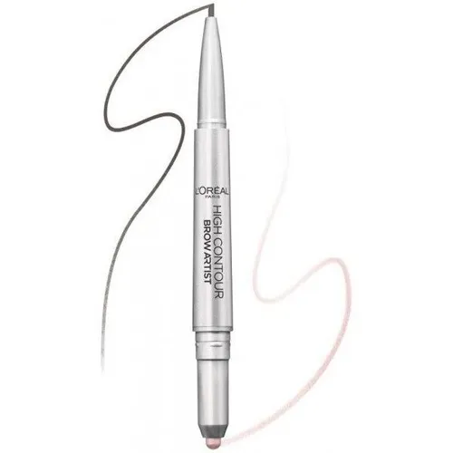 L Oreal Braue Artist Stift Duo Augenbrauen Hohe Kontur 107 Cool Brünett 24H Neu