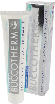 BUCCOTHERM Bio-Zahnpasta weiße Zähne 75 ml