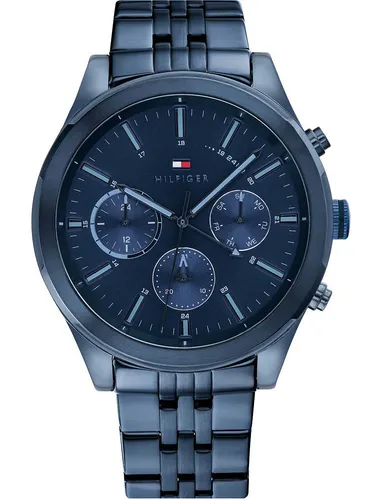 TOMMY HILFIGER Mod. 1791739 Armbanduhr - Armbanduhren mit sportlichem Design, ausgestattet mit einem kratzfesten Mineralglas und wasserdicht bis 5 ATM für den perfekten Alltagseinsatz.