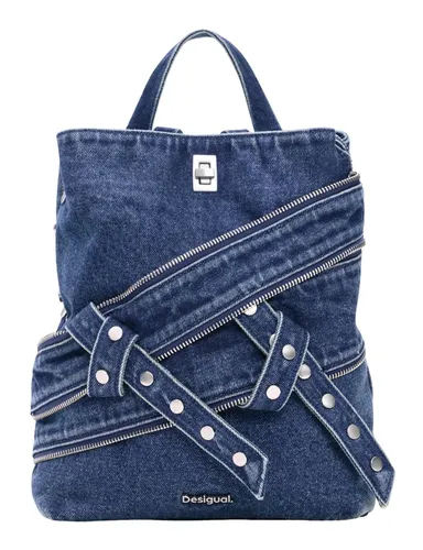 Desigual Centella Denim Backpack Mini in blau von Desigual