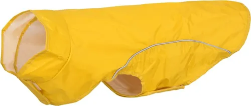vidaXL Hunde Regenmantel mit Reflexstreifen Polyester Gelb XL