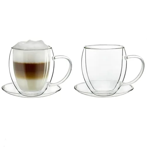 Creano 2er-Set Thermotasse XXL in weiß von CREARTEC