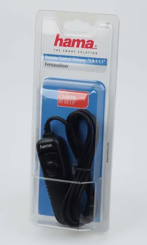 Hama Fernauslöser RS-60 E3 für EOS 650D Pentax K7 Contax N Samsung GX20 Neu
