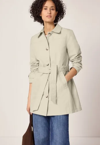 STREET ONE Outdoorjacke im soften Baumwoll-Mix beige 46 EU in beige von Street One