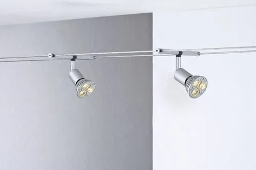Paulmann 12V LED Powerline 3W GU5,3 Warmweiß - Leuchtmittel: 10 x energieeffiziente LED Lampen mit GU5,3 Fassung, die bis zu 80% Energie sparen und eine lange Lebensdauer bieten – ideal für nachhaltige Beleuchtung.