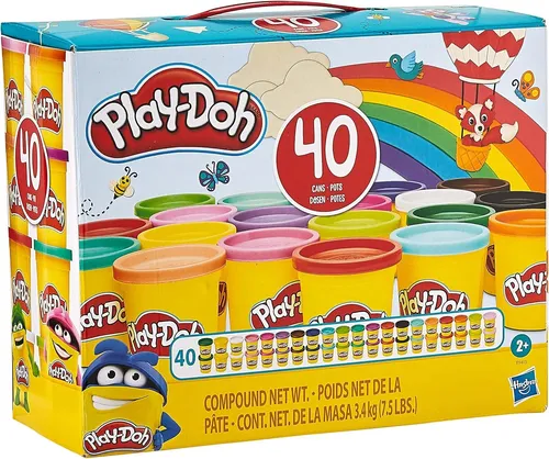 Hasbro Play-Doh Color Pack of 40 Cans