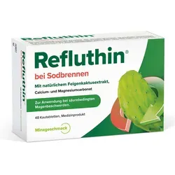 Refluthin Kautabletten bei Sodbrennen Minze 48 ST von Dr. Willmar Schwabe