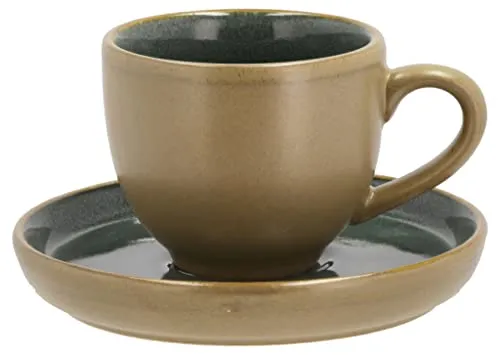Kaffee- und Teetassen Braun von Bitz