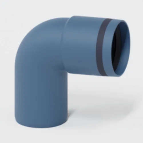 Poloplast Bogen POLO-KAL XS DN50, 87 Grad von POLOPLAST