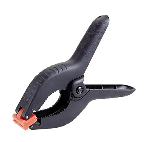 kwb Profi Feder-Zwinge 150 mm, Spann-Weite 60 mm, hohe Feder-Kraft für Leim- und Klebearbeiten, Feder-Klemme zum klammern und halten