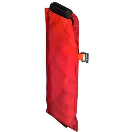 doppler® Taschenregenschirm Mini Slim in rot von Doppler