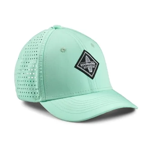 Soulbuddy Sport Sonnenhut Kinder – Atmungsaktive Cap für Jungen und Mädchen - Leichte Kinder Cap mit optimaler Luftzirkulation dank Laser-cut Löchern. Ideal für Sport und Freizeit. Verstellbarer Snapback-Verschluss für perfekte Passform. Hochwertiges Design für aktive Kids.
