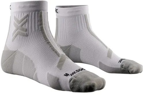 X-Socks Laufsocke Trailrun Discover Ankle (für Traillaufe) weiss/grau Herren - 1 Paar, Größe: 45-47