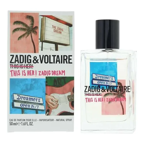 ZADIG & VOLTAIRE Eau de Parfum This Is Her! Zadig Dream 50ml Spray - Damendüfte mit einem einzigartigen, verführerischen Duft, der die Individualität der Trägerin unterstreicht.
