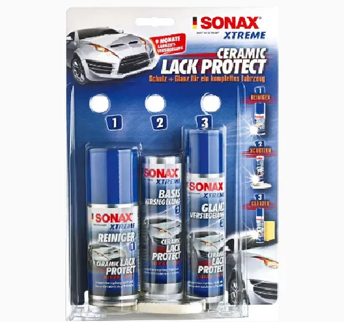SONAX XTREME Versiegelung Ceramic LackProtect 3-ER SET 02479410