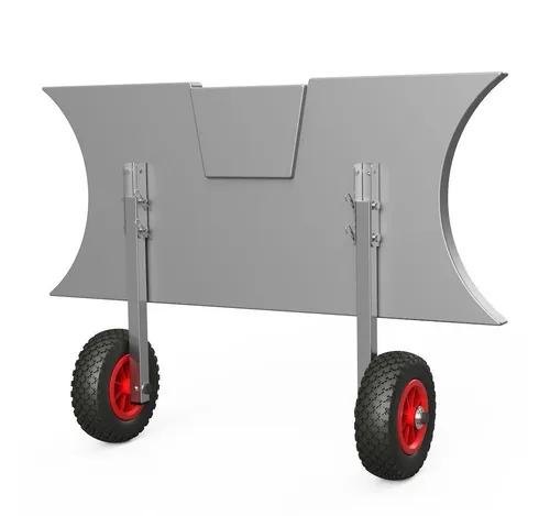 SUPROD Schlauchboot Heckräder in rot von SUPROD