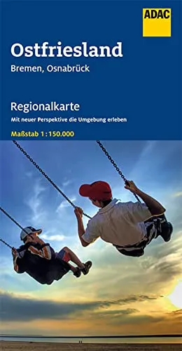 ADAC Regionalkarte 04 Ostfriesland 1:150.000: Bremen, Osnabrück
