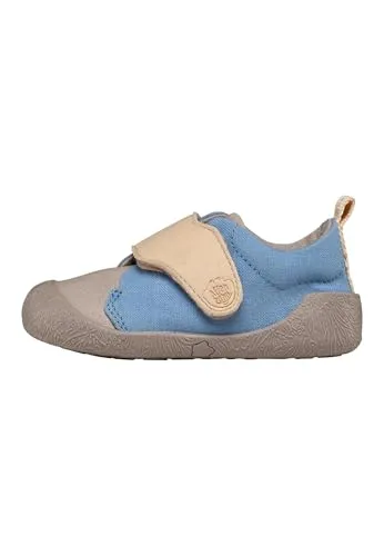 Affenzahn Kid's Lauflerner Smally Barfußschuhe 26 in blau von Affenzahn