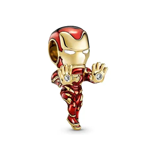Pandora Marvel The Avengers Iron Man Charm (760268C01) in rot von Pandora