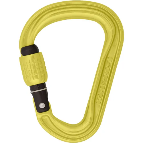 DMM Phantom HMS Screwgate Karabiner (Größe One Size, lime)