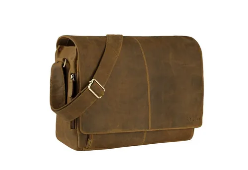 STILORD 'Alex' Vintage Ledertasche - Aktentasche aus hochwertigem Büffel-Leder mit praktischem Organisationssystem für 15,6 Zoll Laptops. Ideal für Herren und Damen, bietet hohen Tragekomfort und vielseitige Nutzungsmöglichkeiten.