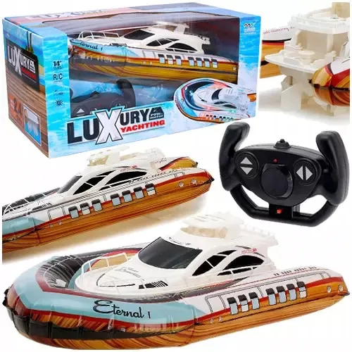 Lean Toys Leantoys RC-Yacht mit LED-Licht (66583734)