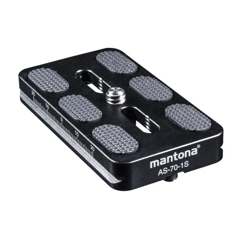 Mantona Schnellwechselplatte 70 mm by studio-ausruestung.de von Mantona
