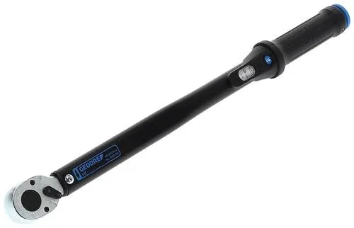 GEDORE Drehmomentschlüssel Torcoflex UK 3550-20UK, 1/2 Zoll - Drehmomentschlüssel für präzise Einstellungen von 40 - 200 Nm, mit +/ - 3% Auslösegenauigkeit und ergonomischem Griff, ideal für Industrie und Handwerk.