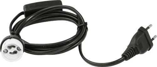 EUROLITE Lampenfassung GU10 230 V in schwarz von Eurolite