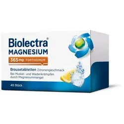 Biolectra Magnesium 365 mg fortissimum Zitrone 40 St