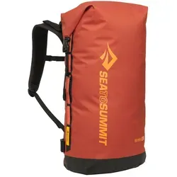 Sea to Summit Big River Dry Rucksack 50L, rot - Pack- & Seesäcke, wasserdicht und robust für zuverlässigen Schutz deiner Ausrüstung - ideal für Abenteuer und Reisen.