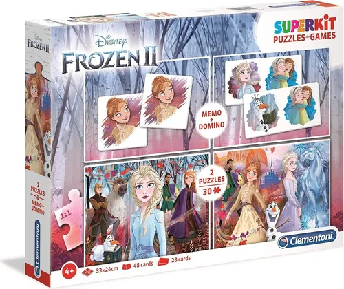 Clementoni Superkit Puzzle Frozen 2 2X301-1. Memo+Do