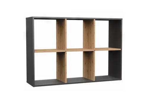 Selsey Standregal MALAX – Flexibles Regal mit 4, 6 oder 8 Fächern - Entdecken Sie das MALAX Regal: Flexibel aufstellbar als Standregal oder Sideboard. Erhältlich in 3 Größen, ideal für Bücher und Deko – passt in jeden Raum!