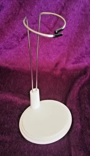 Miniatur Puppenständer Klein 11 -14 cm in Weiß ~ Neu ~