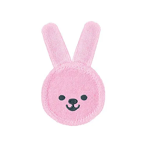 MAM Oral Care Rabbit für Baby’s erste Mundhygiene, sanfte Zahnpflege mit weichem Mikrofaser-Material, Babys an die tägliche Mundreinigung gewöhnen, ab 0+ Monate, rosa
