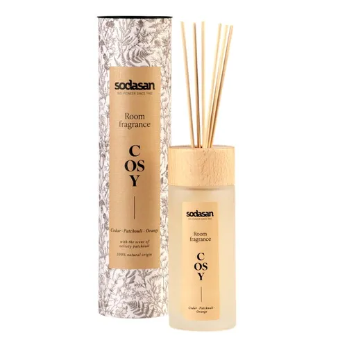 Raumduft - COSY Cedar Patchouli Orange 200ml | SODASAN