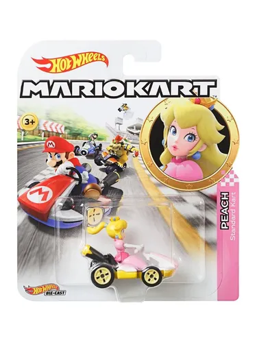 Mattel Hot Wheels Mario Kart Replica 1:64 Die-Cast - Entdecken Sie die aufregende Welt der Mario Kart Fahrzeuge im Maßstab 1:64. Ideal für kreative Renngeschichten und kompatibel mit Hot Wheels-Tracks. Perfekt für Kinder ab 3 Jahren!