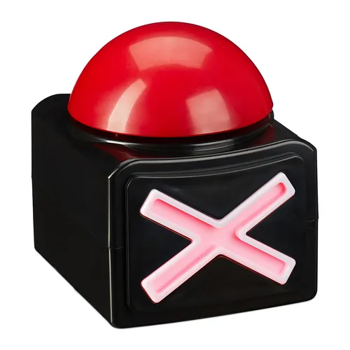 Buzzer Quizbuzzer Spielbuzzer rot