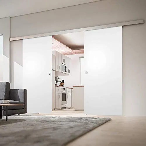 inova Holz-Schiebetür 2 Flügel Weiss 1760 x 2035 mm