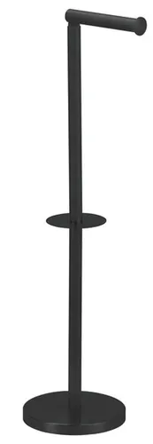 Toilettenpapierhalter Toilettenrollenhalter WC Bürste Ständer Garnitur schwarz