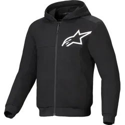 Alpinestars Chrome V2 Sport Hoodie (Schwarz/Weiß) Gr: L von Alpinestars