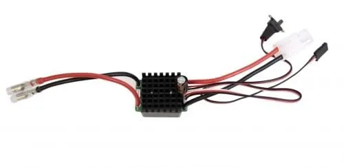 Elektronischer Fahrtregler 200 bis 700er Motoren - Boot - Auto 1:10 er, mit EIN/Aus Schalter & Stecker kompatibel mit Tamiya DEUTSCHE BETRIEBSANLEITUNG !!!