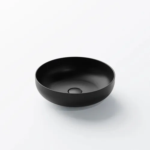 Steinberg Serie 440 Aufsatzwaschtisch, rund, ohne Überlauf von Steinberg