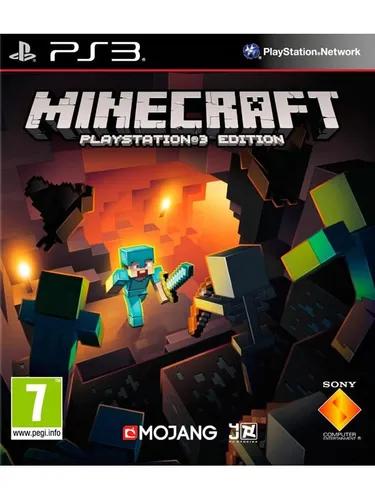 Minecraft: PlayStation 3 Edition - Actionspiel für PS3, entdecke endlose Welten und baue mit Freunden in kreativen Modi!