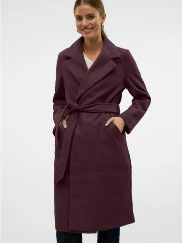 Vero Moda VMFORTUNEAYA Mantel - Stylischer Mantel mit Reverskragen, aus 50% recyceltem Polyester – ideal für nachhaltige Modebewusste.