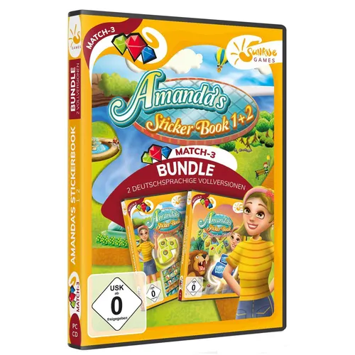 Amandas Amazing Wildlife 1 und 2 PC Match 3 Gewinnt Spiele NEU&OVP
