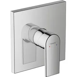 hansgrohe Vernis Shape Fertigmontageset 71668000 Unterputz-Brausearmatur - Duscharmaturen mit einstellbarer Temperaturbegrenzung für maximalen Komfort und Sicherheit. Ideal für moderne Badezimmer.