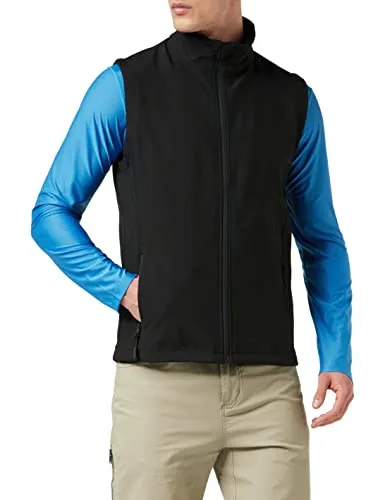 Result Ergebnis r232 m bedruckbar Softshell Bodywarmer Größe L schwarz/schwarz