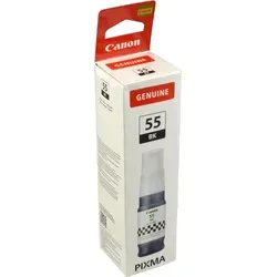 Canon Nachfülltinte 6292C001 GI-55BK schwarz - Original 70ml Tinte für Canon Maxify GX Drucker, hohe Reichweite und brillante Druckqualität
