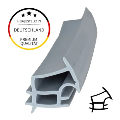 Einfach Dichtungen Türdichtband Stahlzargendichtung I 5m - Dichtungen für Stahlzargen, langlebig und wartungsfrei - perfekt gegen Zugluft und für optimale Dämmung. Erhältlich in Weiß, Grau oder Schwarz.